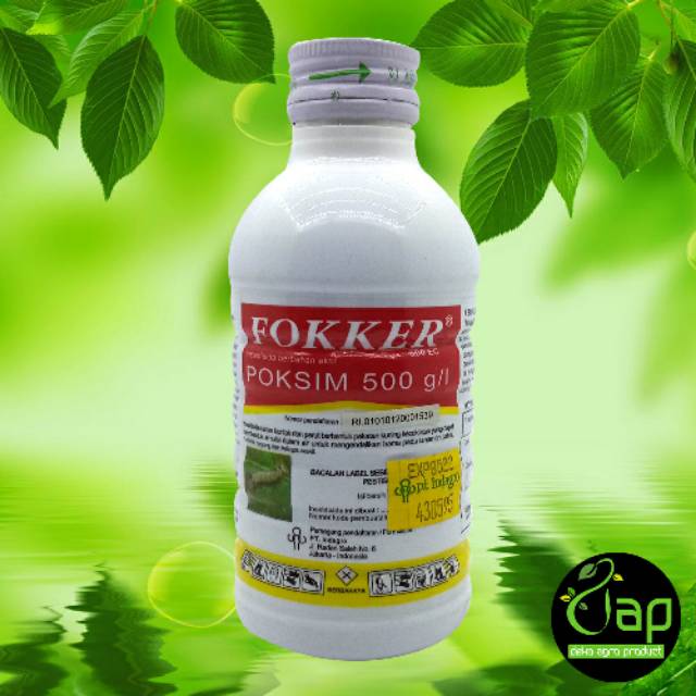 INSEKTISIDA FOKKER 500EC 250ML bahan aktif Poksim -Pembasmi Hama Tanaman