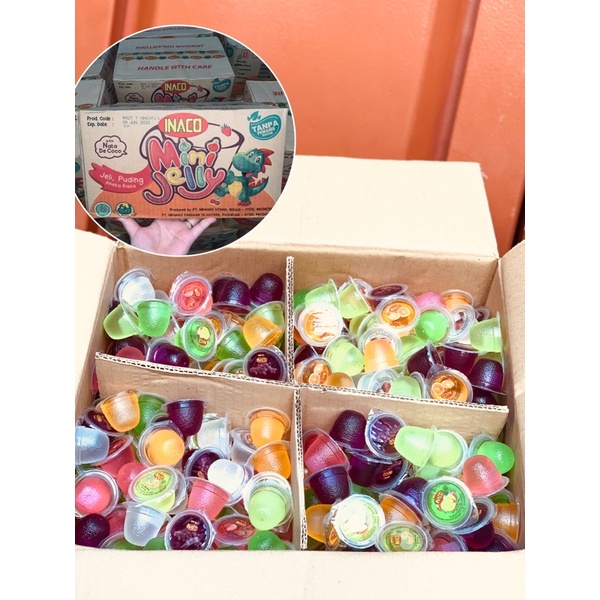 

[GROSIR] INACO JELLY / JELLY Q 10 KG / JELLY Q MEDAN / MIX JELI MIX INAKO 10 KG