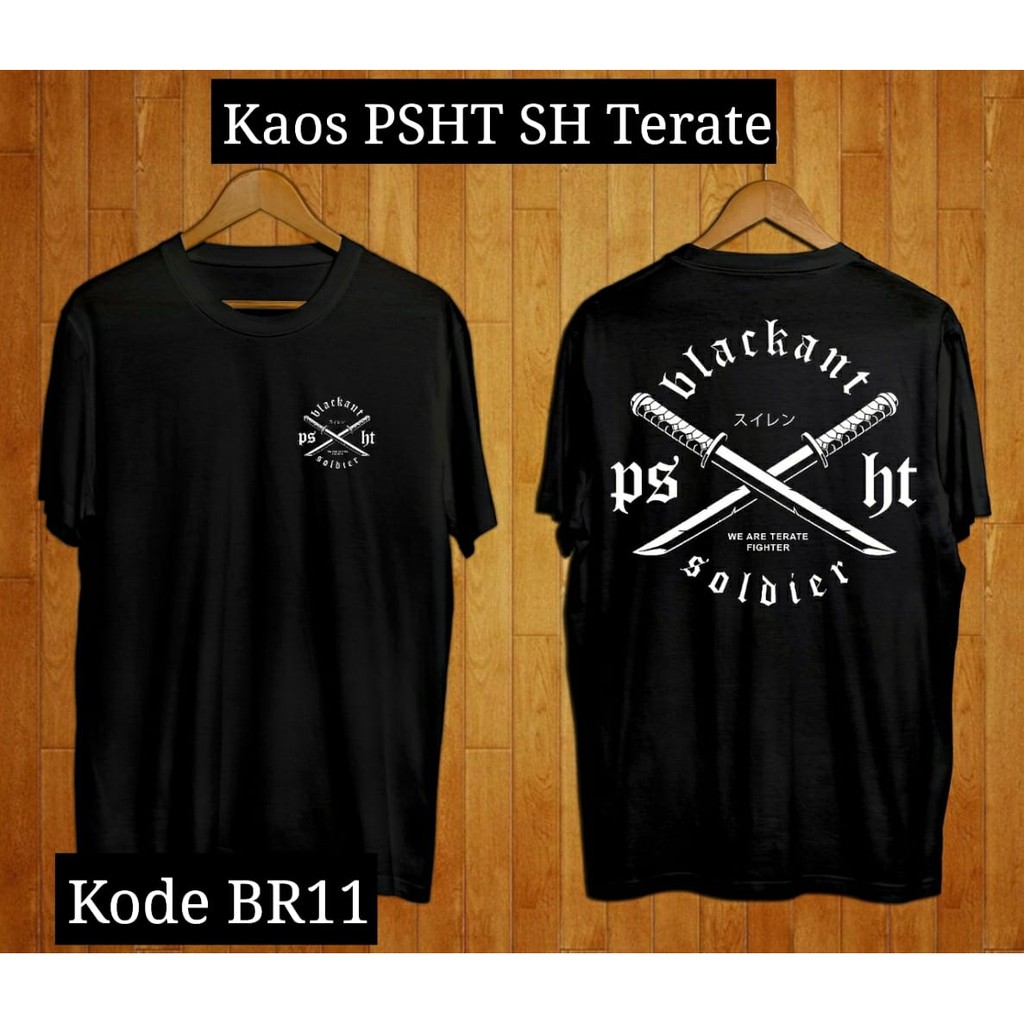 Kaos Distro PSHT Black Ant Soldier