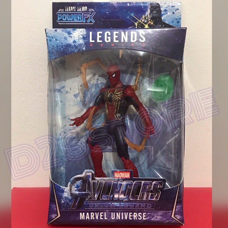 Mainan Action Figure SpiderMan Spider man Iron Spider Marvel Avengers End Game