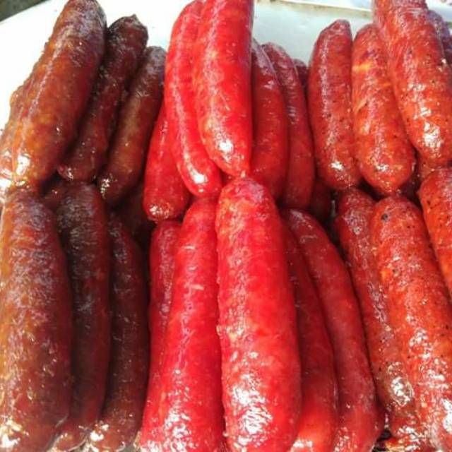 

Sosis babi/lapchiong/kuanchiang/konchong kalimantan