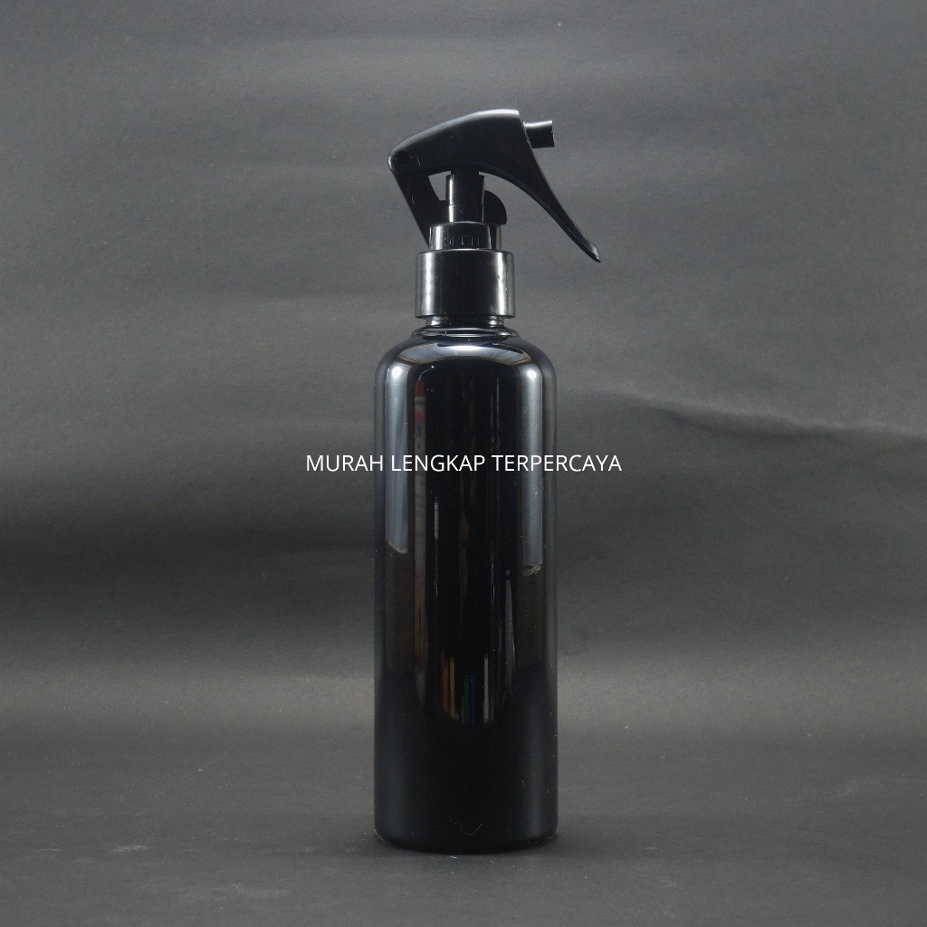 BOTOL SPRAY TRIGGER 250ML FULL HITAM