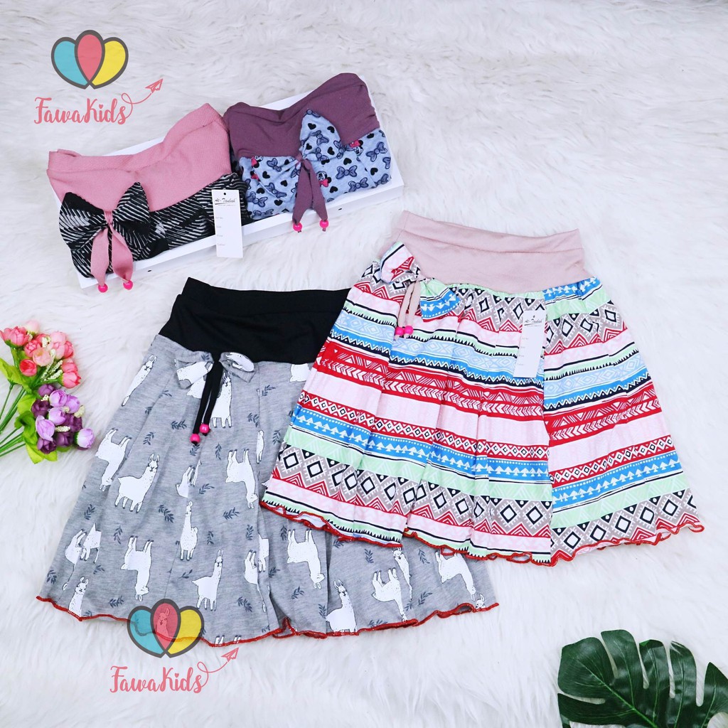 [MOTIF] Rok Pita Bianca uk 6-7 Tahun / Skirt Pendek Anak Perempuan Motif Cewek Best Quality Import