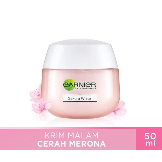 GARNIER Sakura White Night Cream 50ml