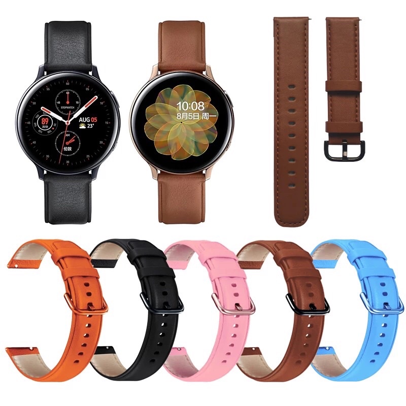 KB 20MM STRAP KULIT UNTUK SMART WATCH OLIKE ZETH W1 /OLIKE OW-W1