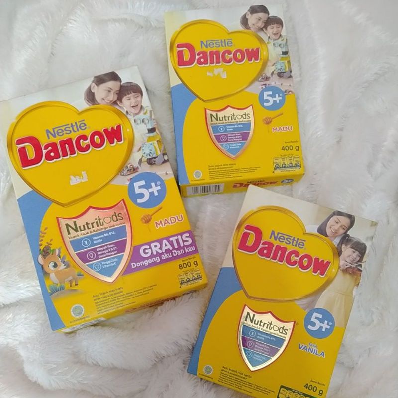 

Dancow 5+ 400g dan 800g