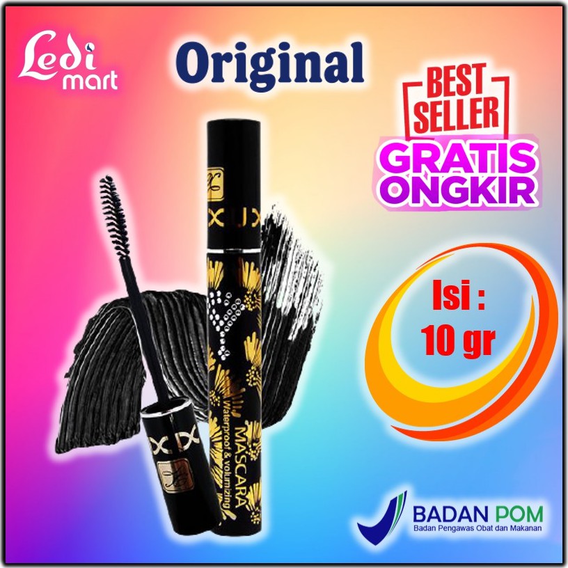 ORIGINAL Xi Xiu Lovely Mascara Waterproof Black 10gr BPOM / Xi Xiu Mascara / LEDI MART