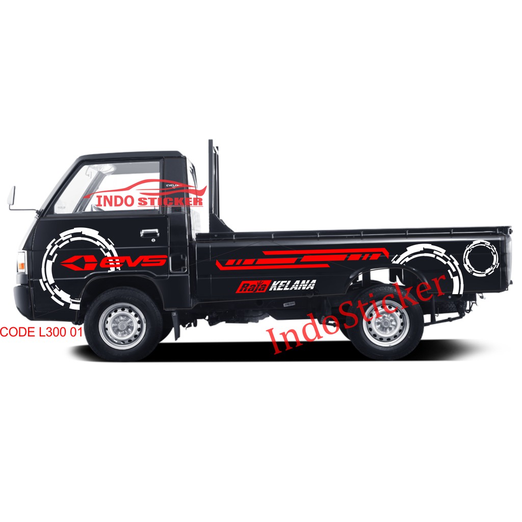 Cutting Sticker Mobil Pick Up L300 Stiker Sticker Mitsucishi L300