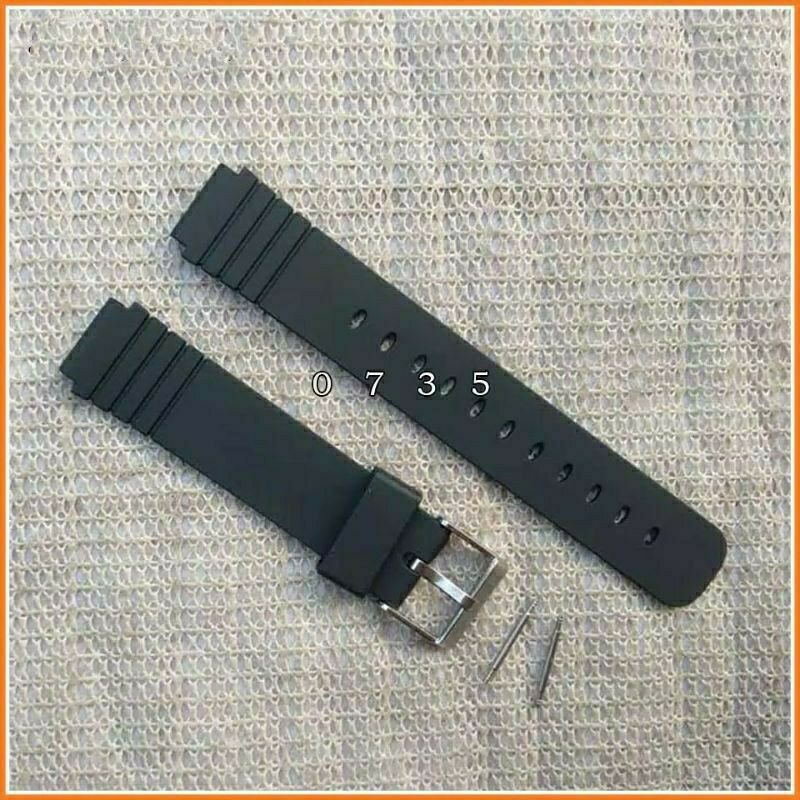 Strap tali jam Casio MQ-24 MQ-76 MQ-71 Tali Casio MQ24 MQ71 MQ76 Free pen