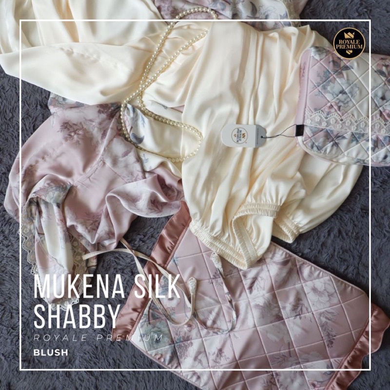 Mukena Silk Shabby Blush