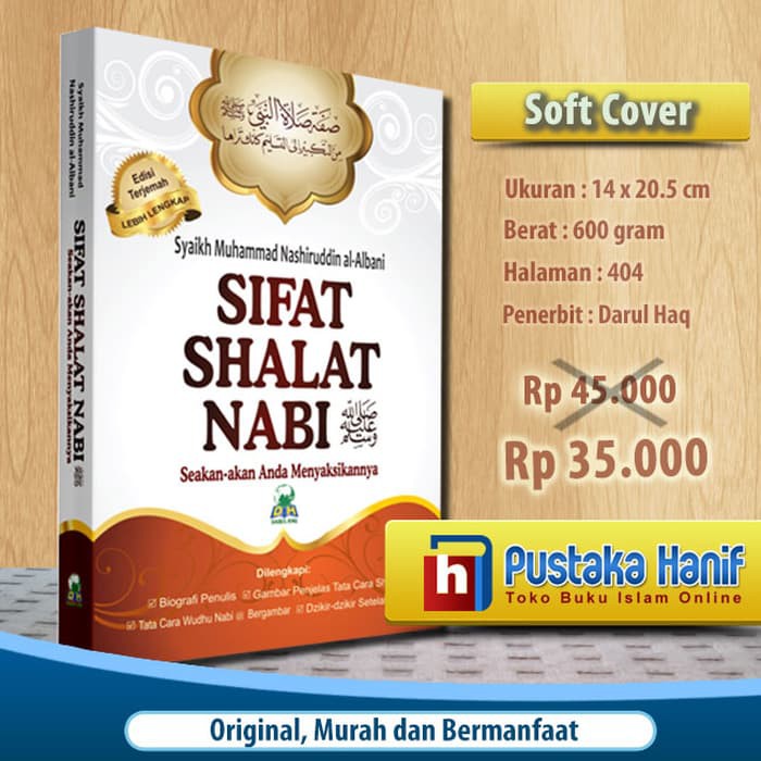 Buku Buku Sifat Shalat Nabi - Syaikh Nashiruddin al-Albani