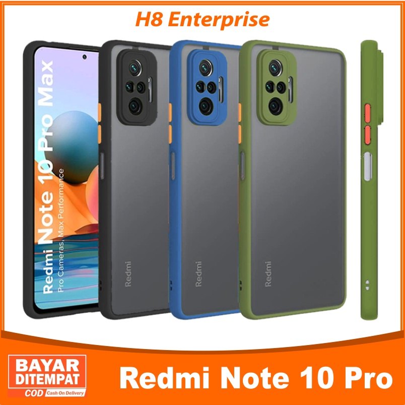 Case Xiaomi Redmi Note 10 Pro Casing dove candy pelindung kamera