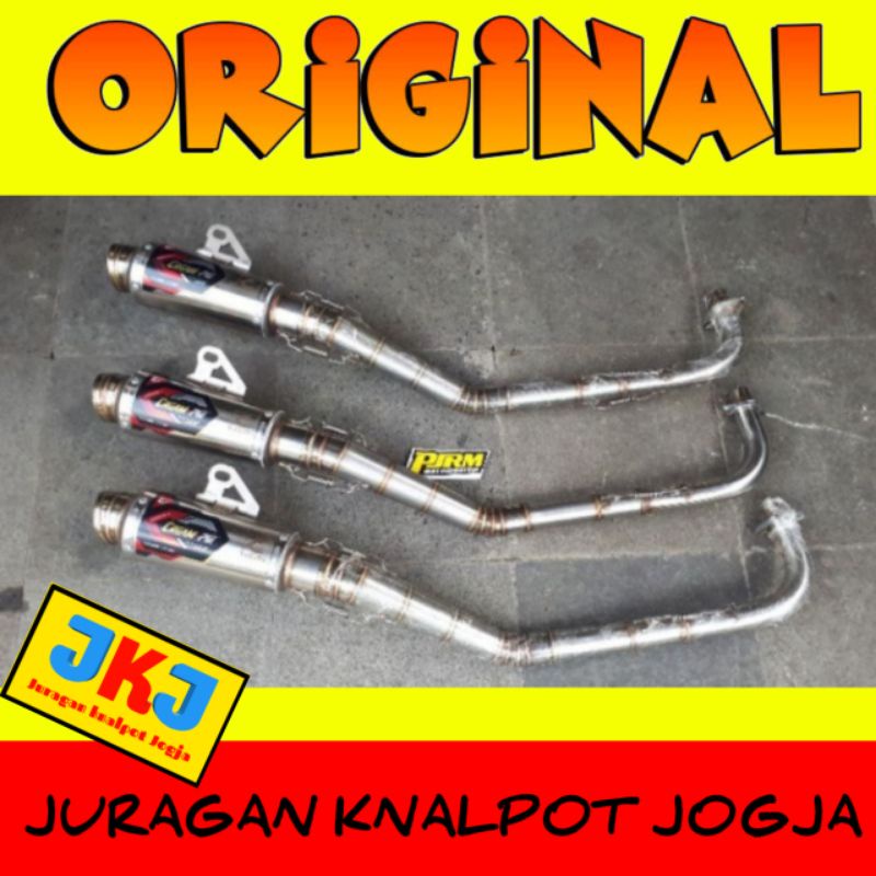 KNALPOT CREAMPIE ORIGINAL JUPITER CP3 BRS 200CC STENLIS