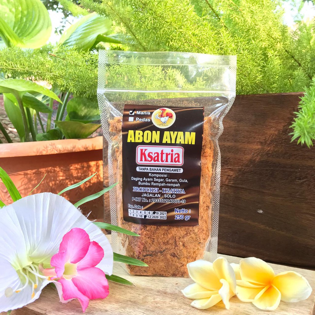 

Abon Ayam Ksatria 250 Gr