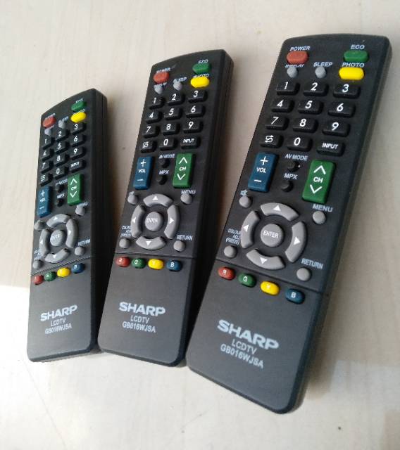 REMOTE SHARP TV LED LCD TABUNG ORIGINAL