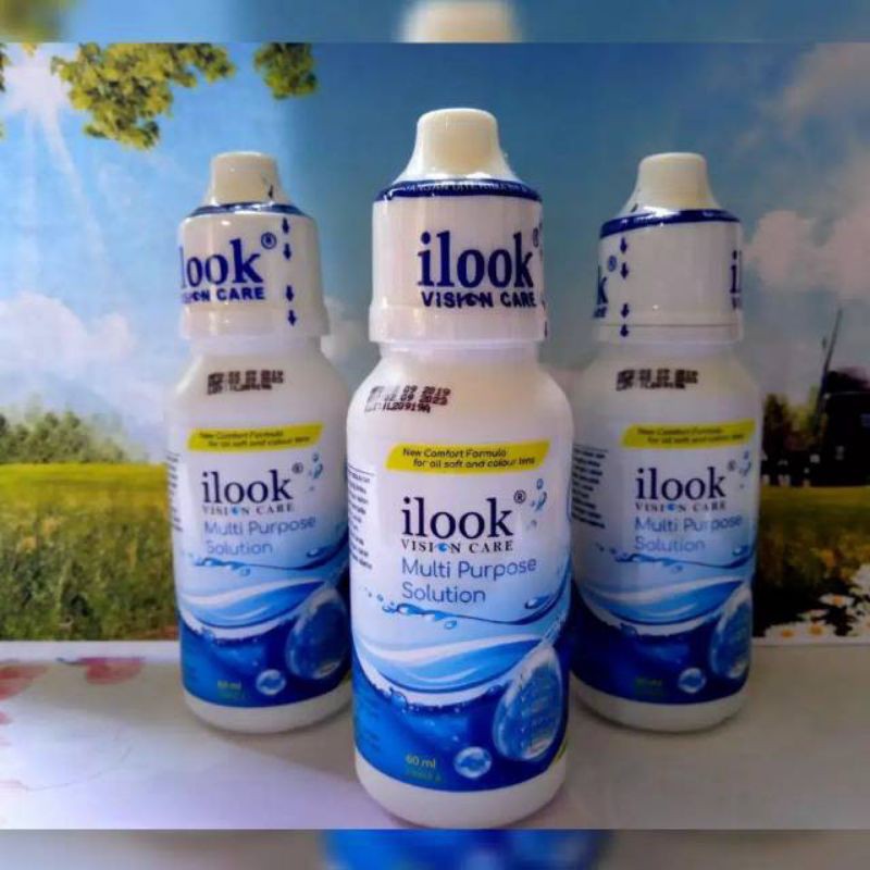 Cairan Softlens Nice Look 60 ml / Air Softlens Nice Look /Pembersih Softlens Nice Look