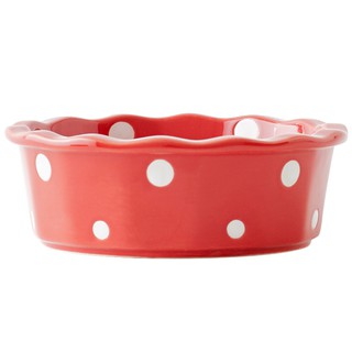 Mangkok Salad Bahan Keramik Motif Polka Dot untuk Buah dan Mangkok Salad Bahan Keramik Motif Polka Dot untuk Buah dan