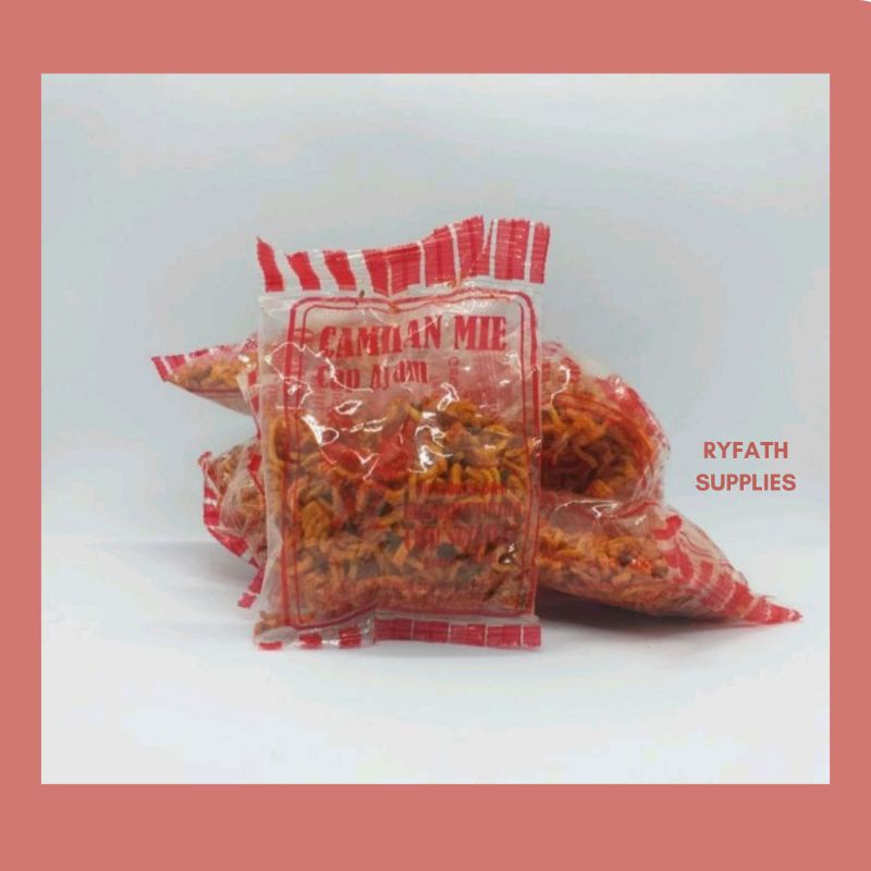 

Mie Pedas Mie Remes Mie Setan Cap Ayam Jago Aneka Cemilan Snack Chiki isi 10 pcs