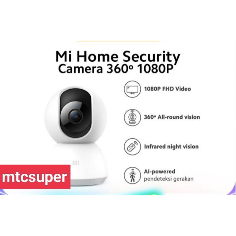 XIAOMI MI HOME SECURITY CAMERA 360° 1080P GARANSI RESMI