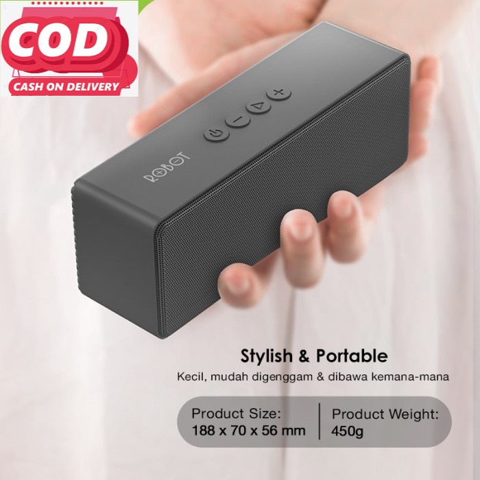 SPEAKER AKTIV BLUETOOTH ROBOT RB420 STEREO 10W