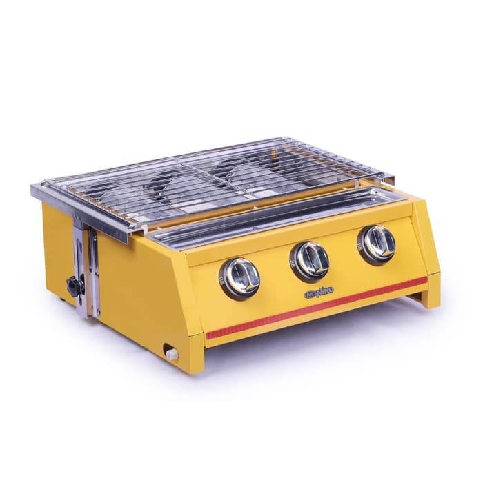 Niko Kompor Gas Pemanggang NK-GR3 Gas Grill Stove NKGR3 BBQ Grill 3 Tungku NK GR3