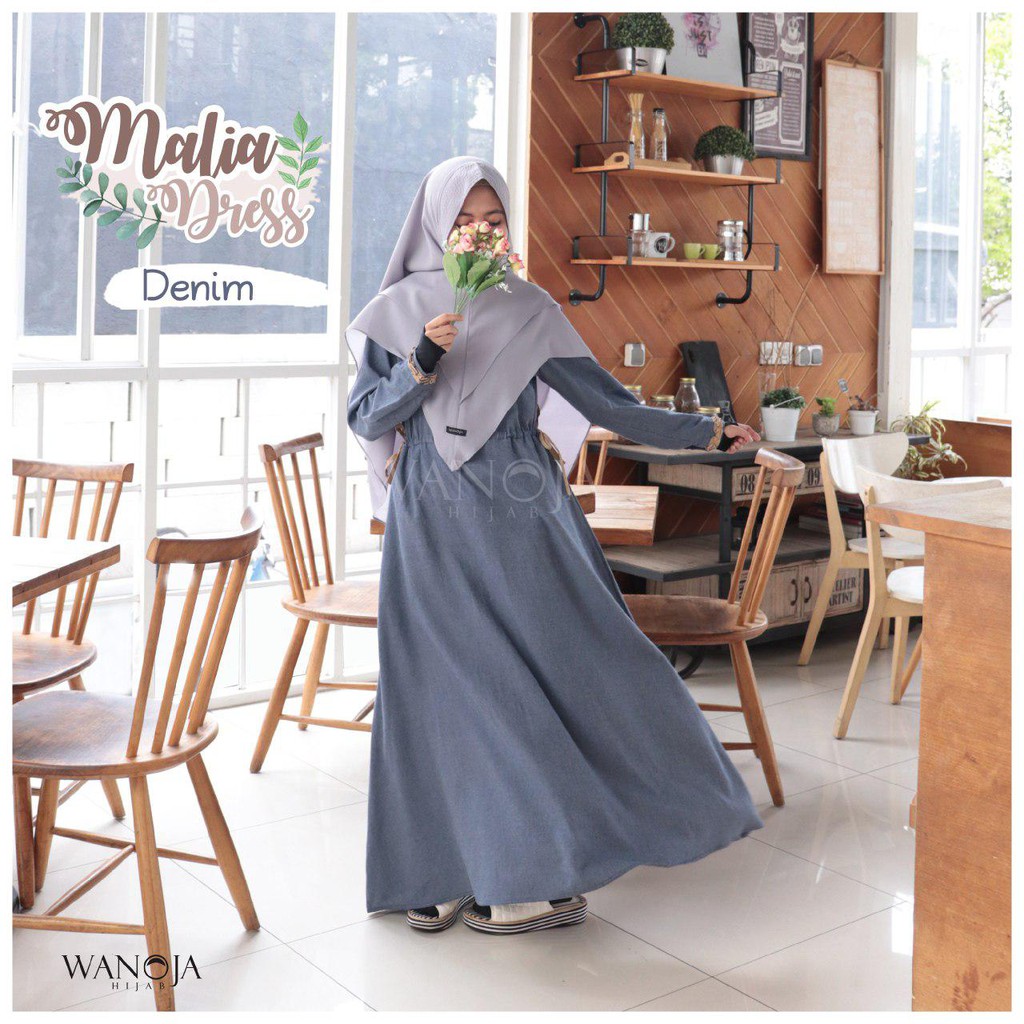 Gamis Malia Dress Wanoja Hijab