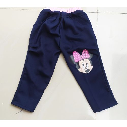 VISION ONLINE-SETELAN STRIPY MINNIE PINKY/SETELAN ANAK PEREMPUAN 1 2 3 4 5 TAHUN MURAH LUCU