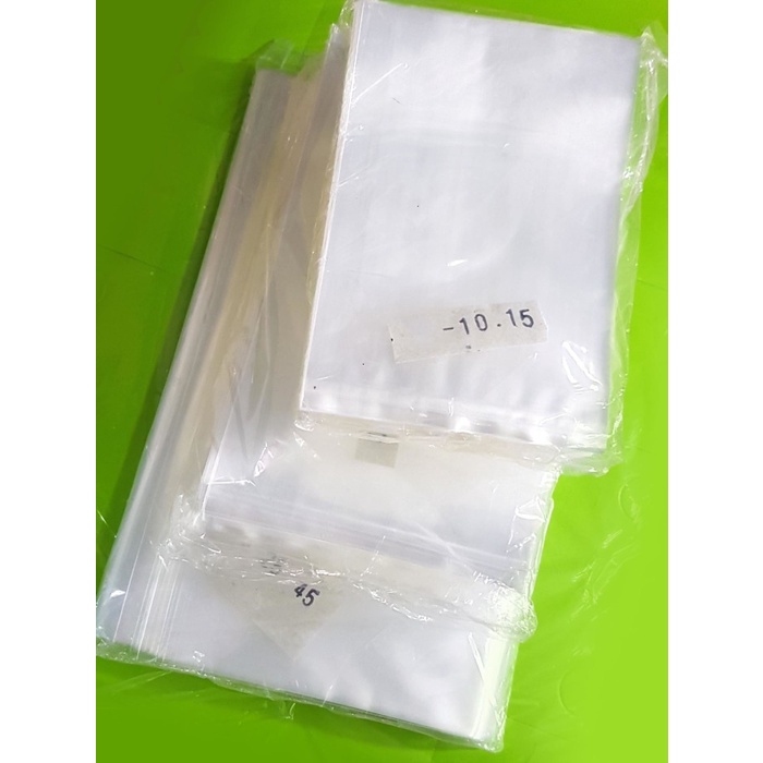 PP Tebal 08 uk 12 x 20 Per 500 gr Kantong Plastik