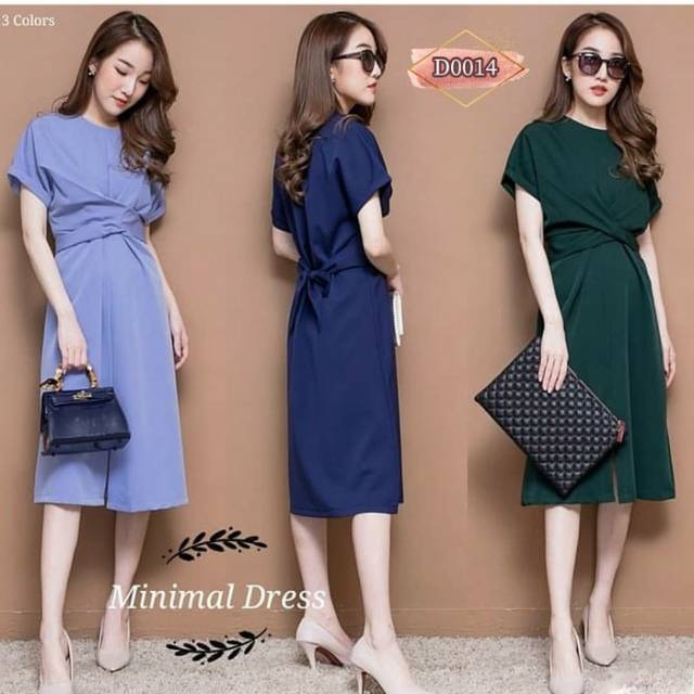 Baju Wanita MINIMAL DRESS