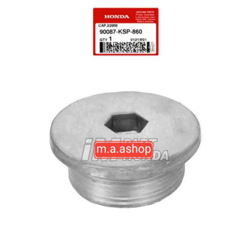 Tutup top besar tutup block magnet magnit besar Verza Megapro Monosock Crf 150 L 90087KSP860