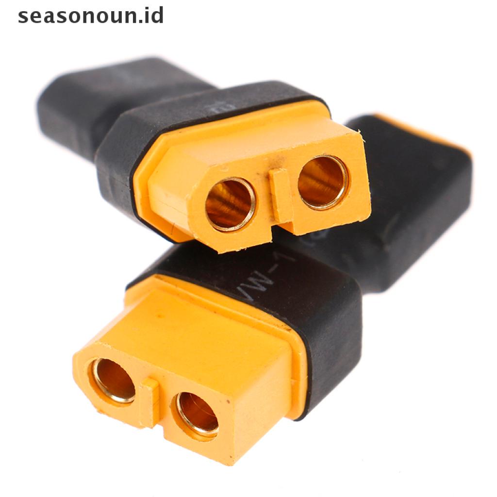 (seasonoun) 4pcs Adapter Konverter XT60 Ke XT30 Plug Female Male Untuk FPV Drone RC Charger