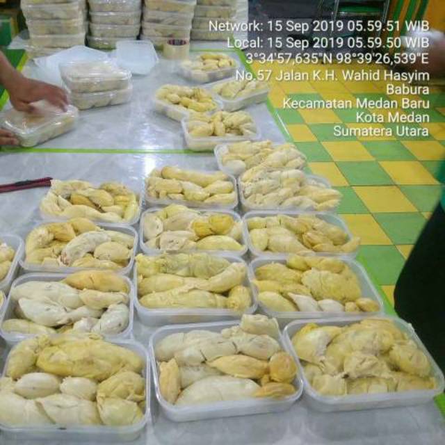 

Durian Kupas (Durpas) Ucok Medan 900g