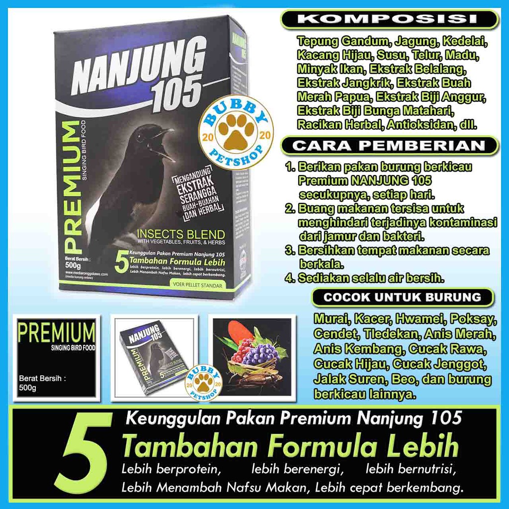 Nanjung 105 Premium 500 gr