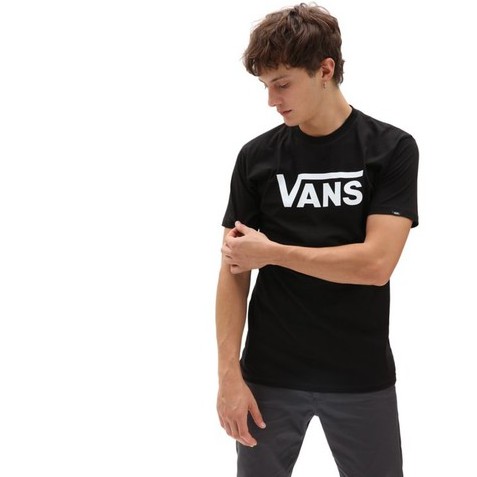 KAOS VANS OFF THE WALL | FLYING V SS TEE BLACK