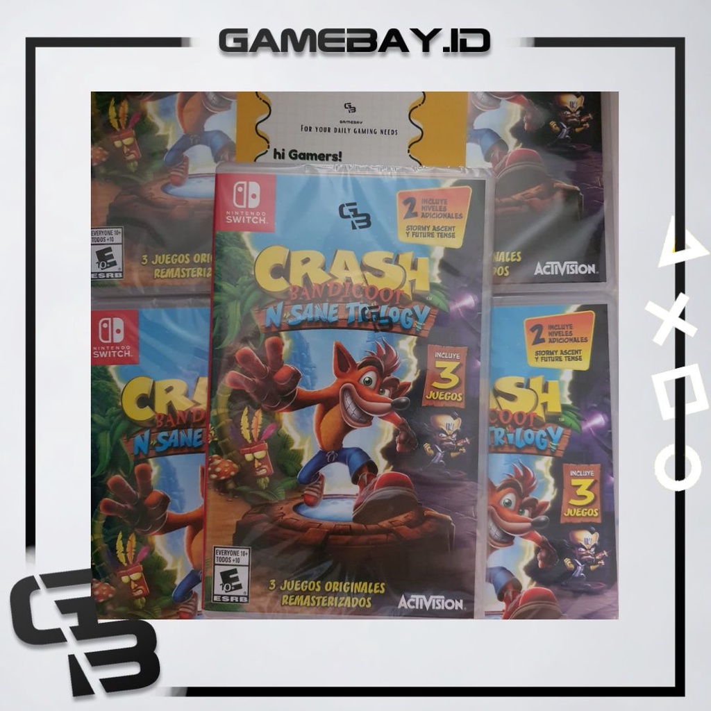 Nintendo Switch Crash N Sane Trilogy