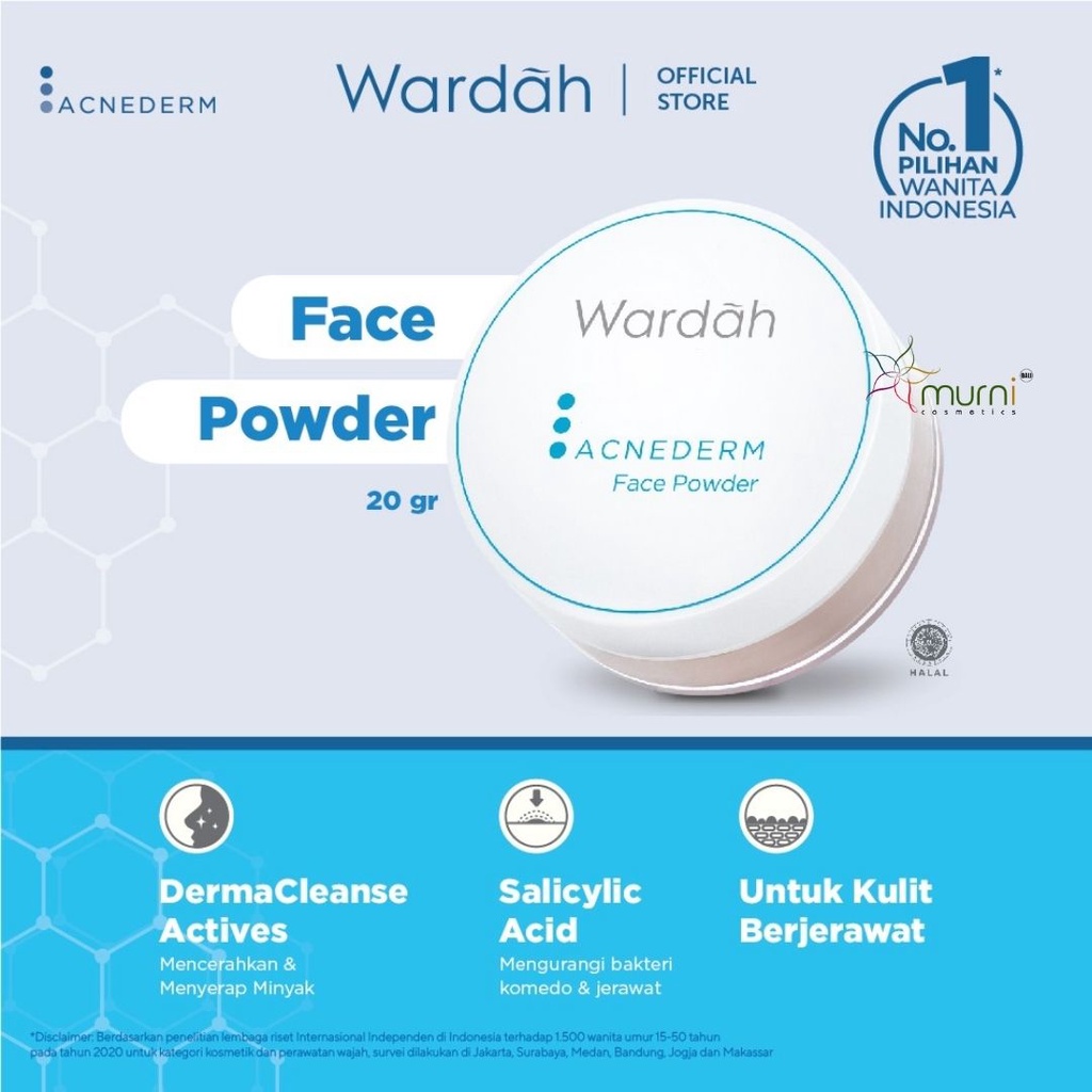 WARDAH Acnederm Face Powder 25gr