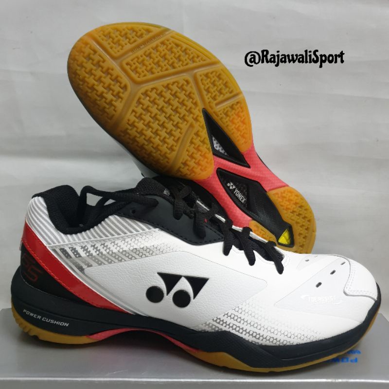 Sepatu Badminton Yonex SHB 65Z3 White Red Original