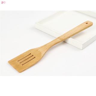 Set 6pcs Sendok  Spatula Dengan Bahan Kayu  Bambu Untuk 