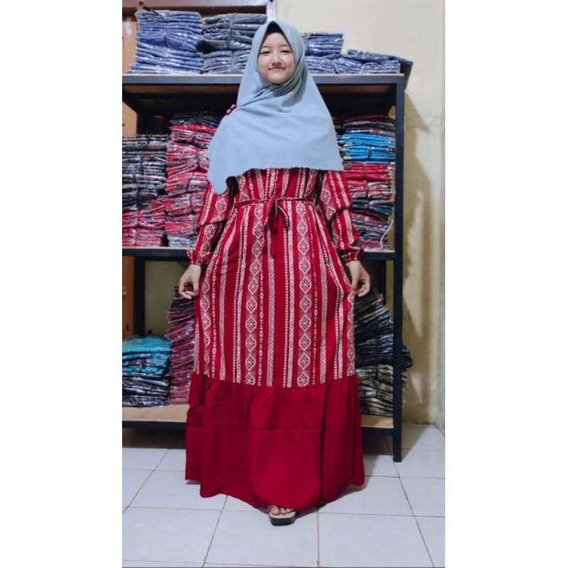 YBB GAMIS Murah Cantik Premium Allsize Motif