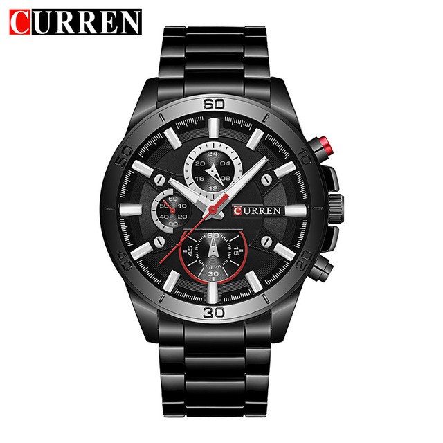 CURREN 8275 Jam Tangan Pria Analog Stainless Steel WK-SBY