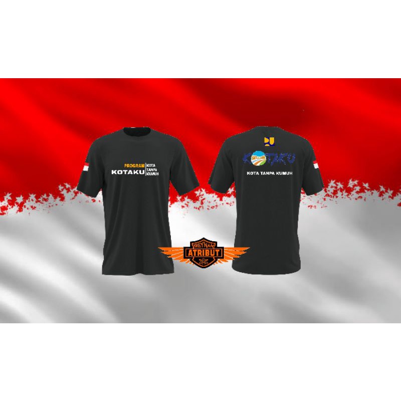 Kaos Peria PUPR/Kaos wanita PUPR/Kaos Lengan Pendek PUPR PROGRAM KOTAKU