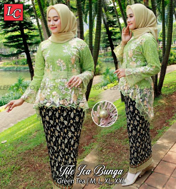 Paling Murah Realpict Stelan Kebaya Ica Bunga Fullpuring Aplikasi Bordir bNwzL6cRoKLqG
