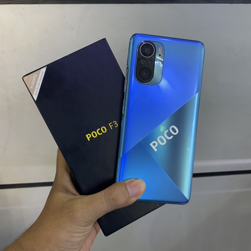 poco f3 ram 6/128gb second bekas pakai mulus fullset original