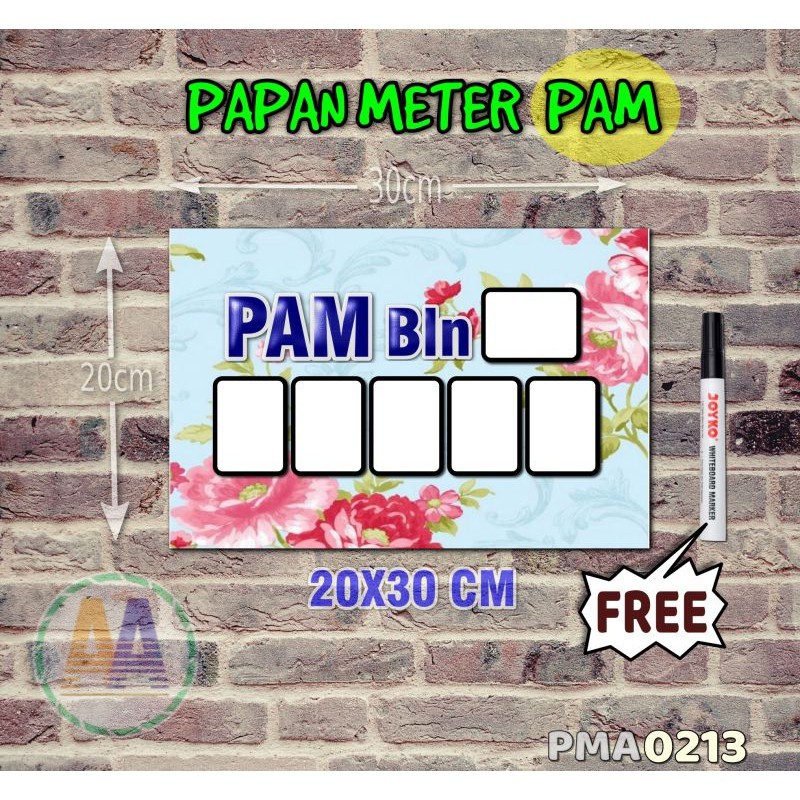 

Papan Meter Listrik PLN PAM motif Unik - Shabby 13 - Toko2A