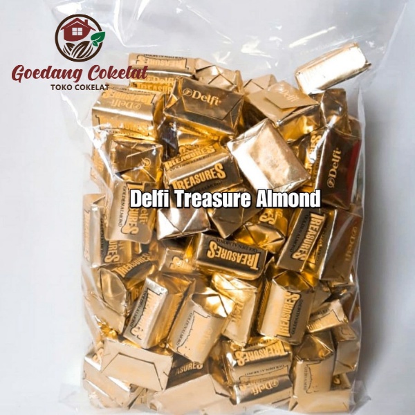 

Coklat Delfi Treasures Almond Cookies 1KG (96PCS)