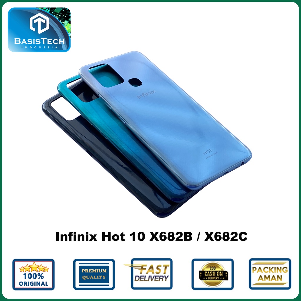 BACK COVER BACKDOOR CASING INFINIX HOT 10 X682B X682C