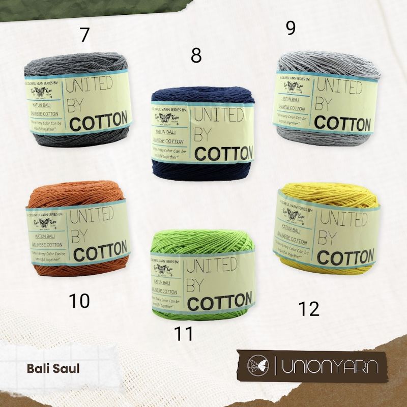 benang rajut katun bali ( regular katun )