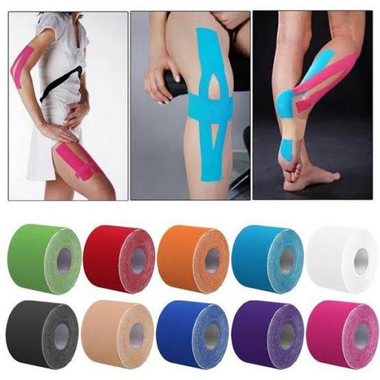 KINESIO TAPE 5CM X 5M | KINESIOLOGY TAPE | KOYO TAPE | ELASTIC TAPE | FISIO TAPE