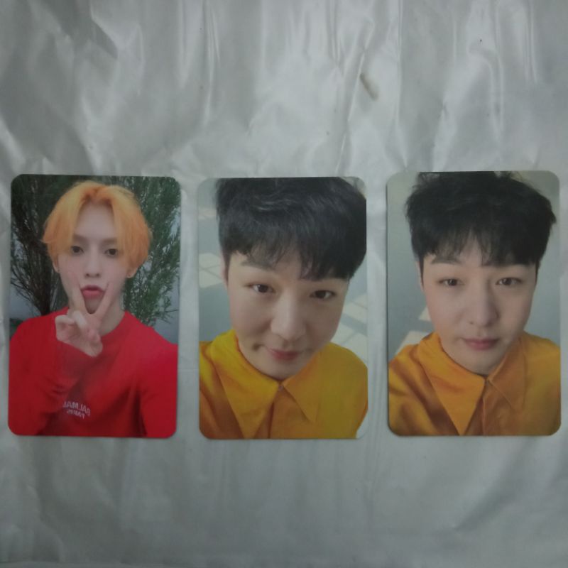 Photocard Changsub Album Outside, Benefit Minhyuk Makestar BTOB