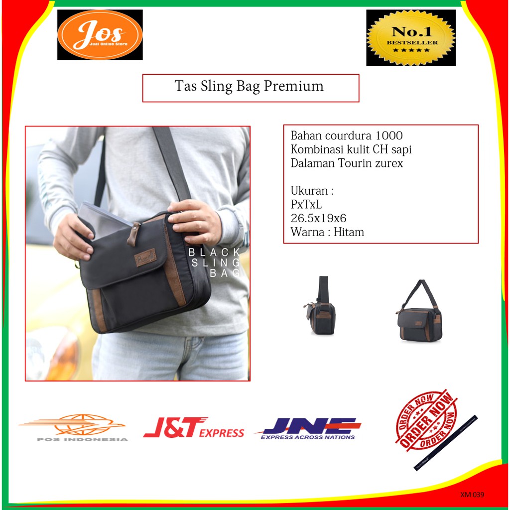 TAS SLING BAG KULIT TAS SELEMPANG KULIT PRIA TAS SLEMPANG KULIT SAPI ASLI TAS PINGGANG KULIT SAPI